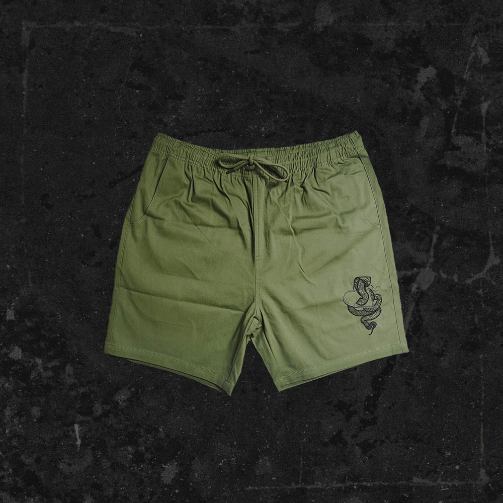 shorts embroidered